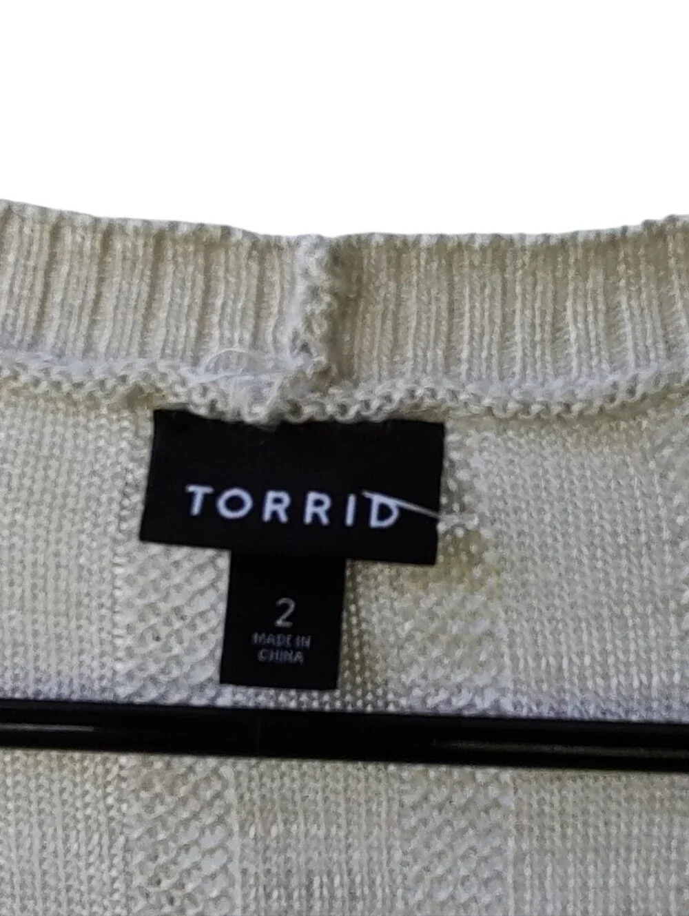 torrid Light Gray Ribbed Knit Open Cardigan